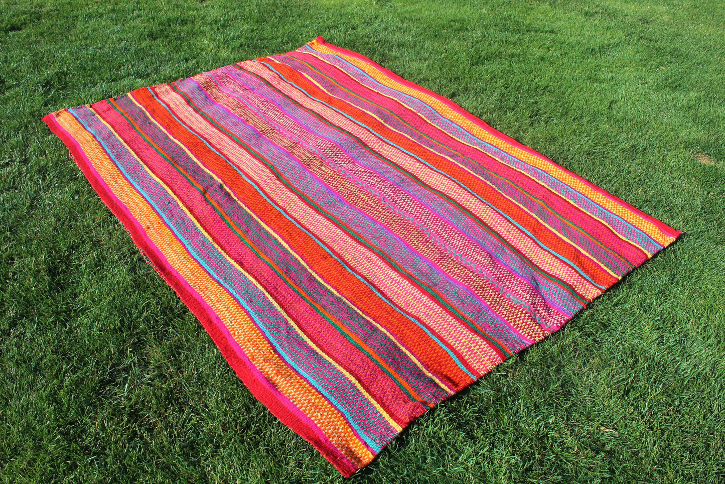 Frazada - Orange Sunset