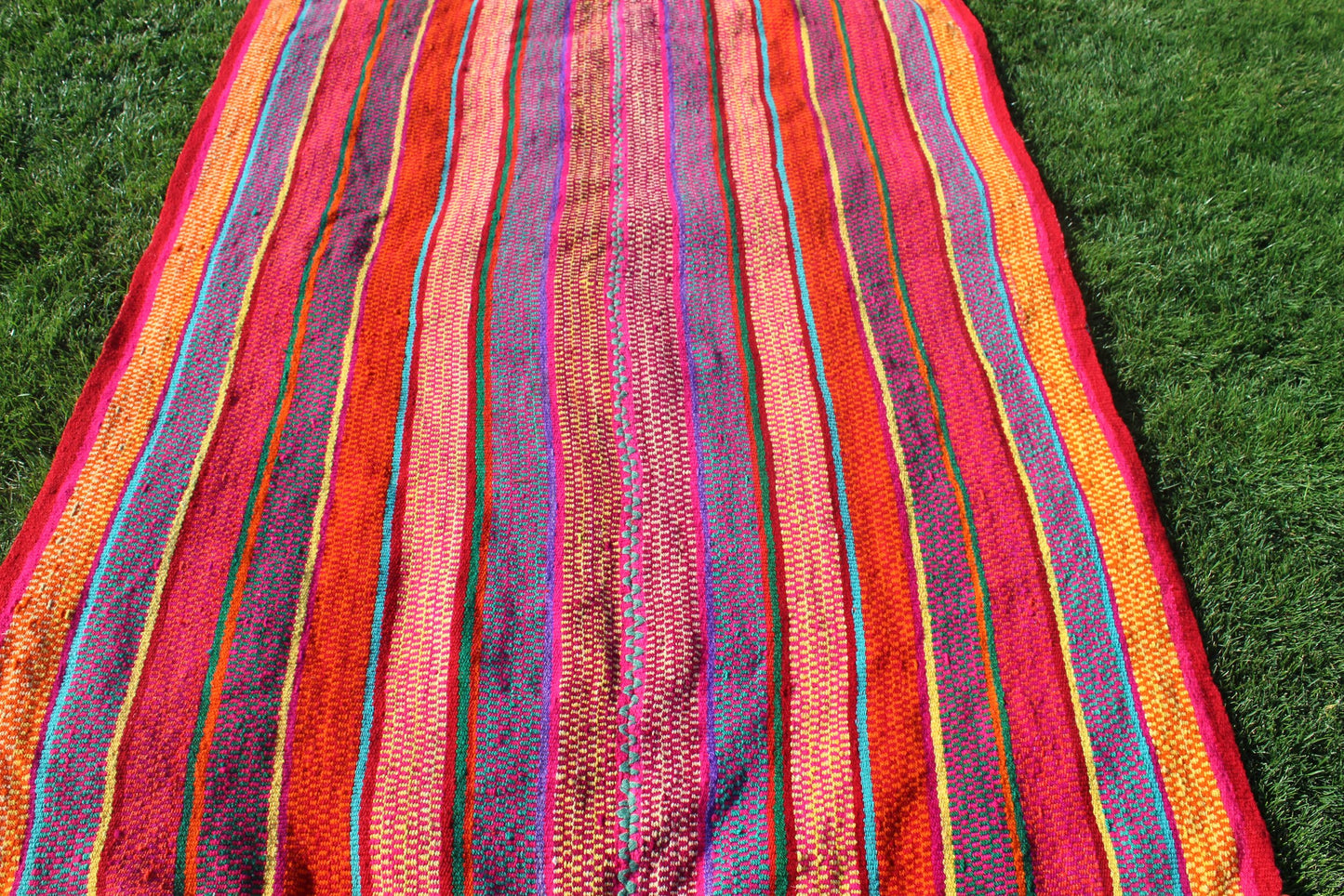 Frazada - Orange Sunset