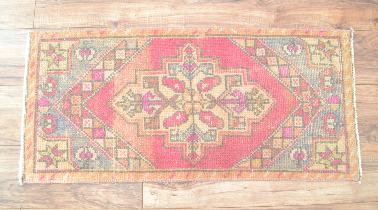 Mini alfombra turca Oushak (colores)