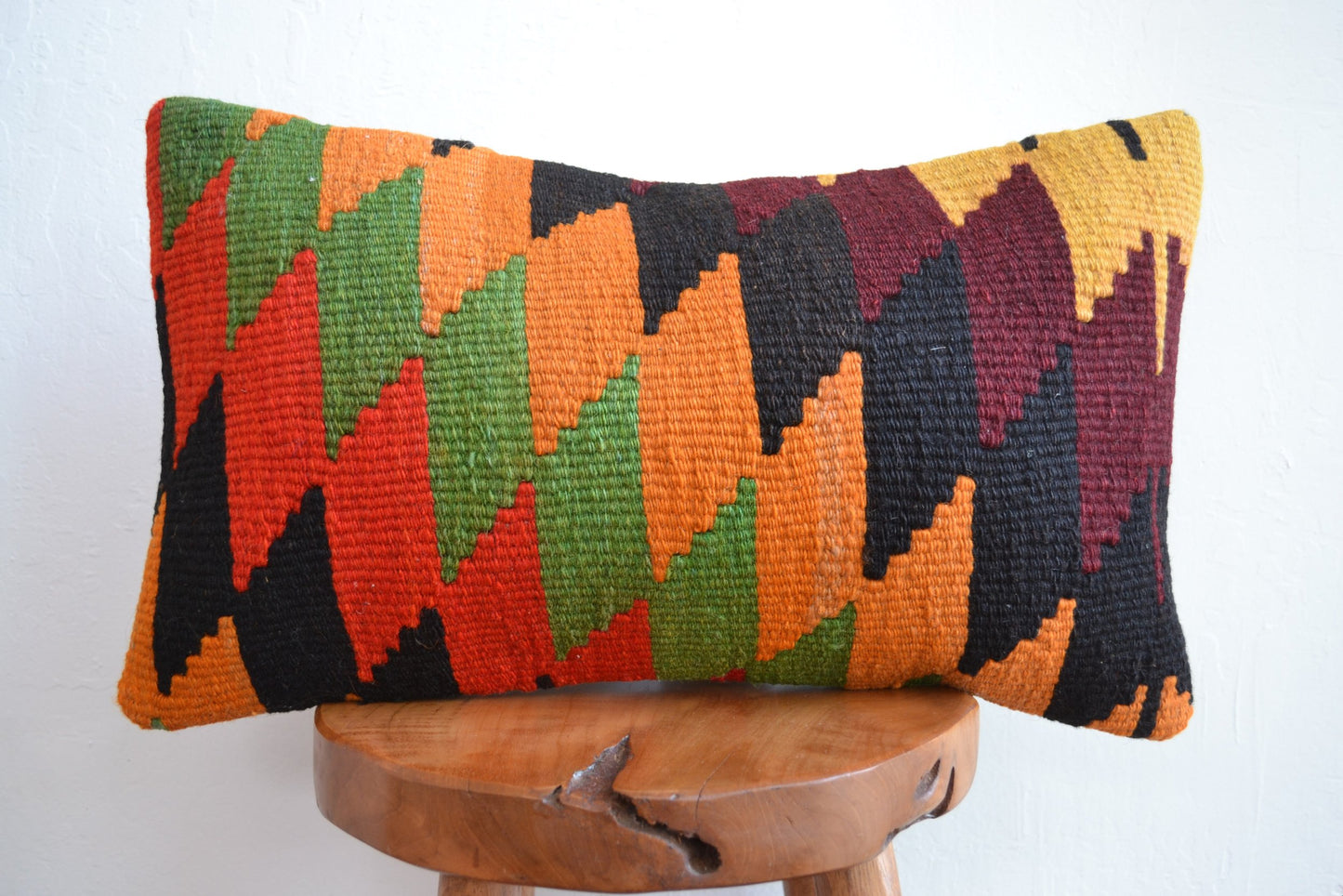 Almohada lumbar Kilim