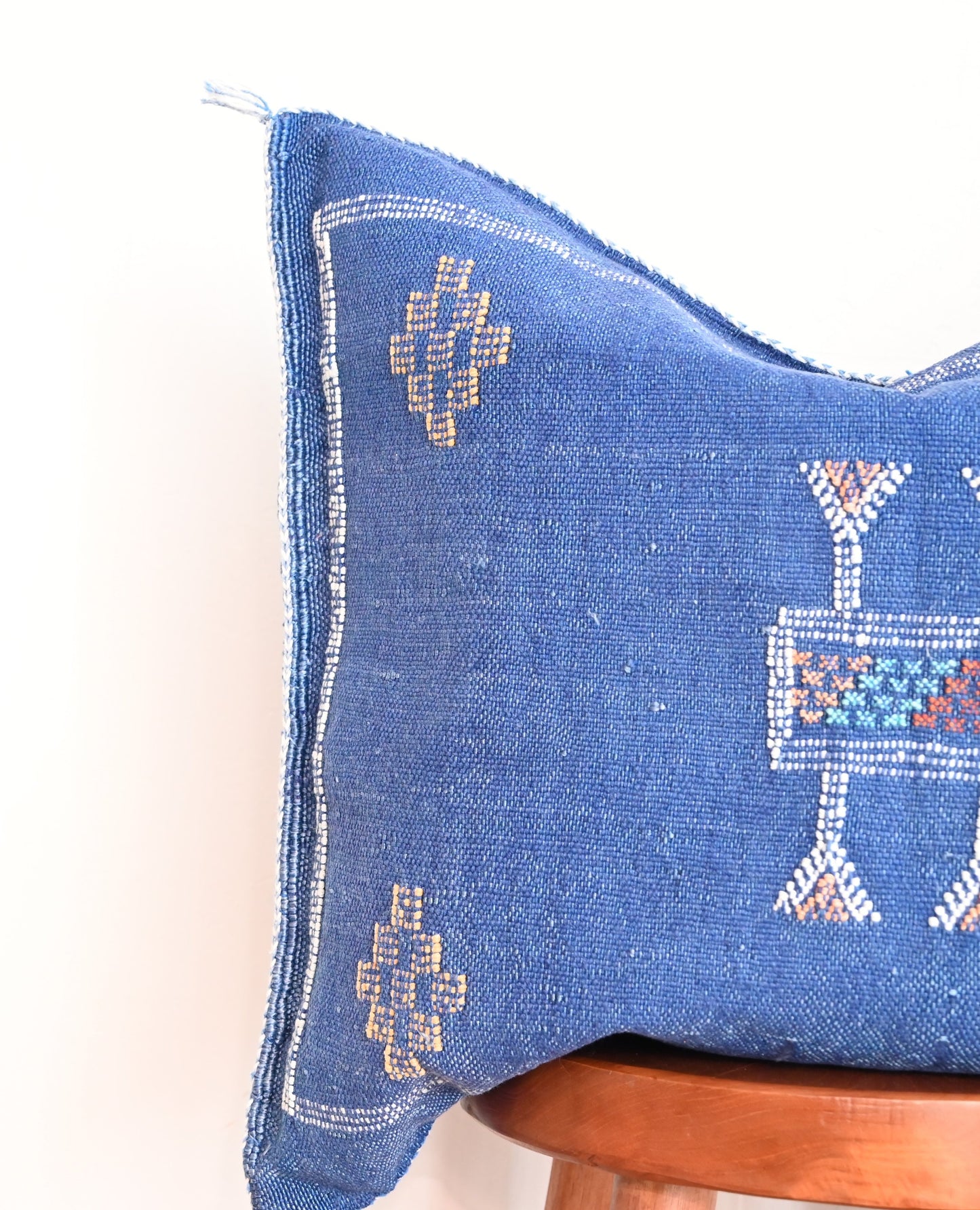 Sabra Silk Pillow - Aegean