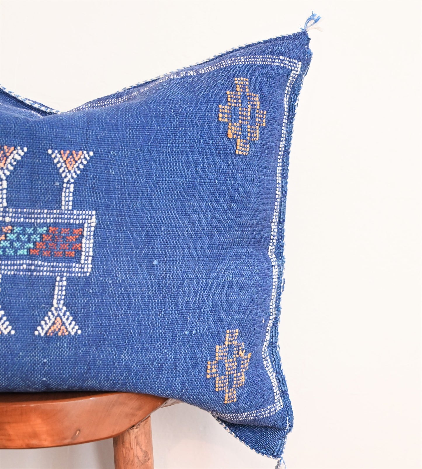 Sabra Silk Pillow - Aegean