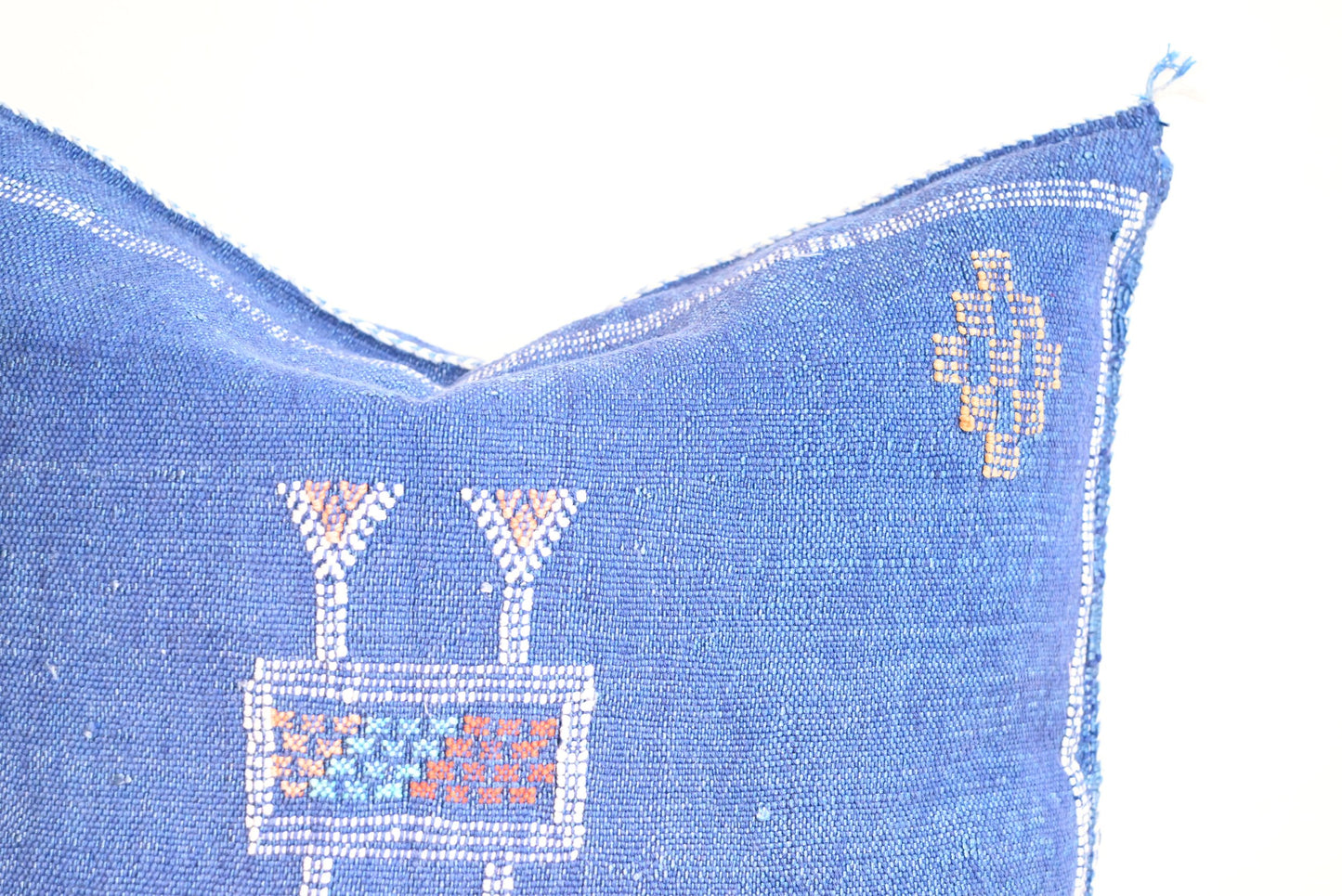 Sabra Silk Pillow - Aegean