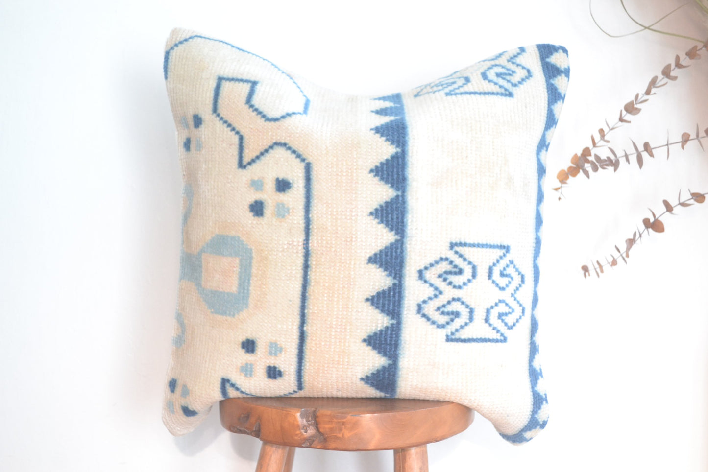 Coussin Kilim - Corail