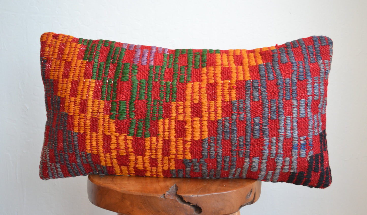 Almohada lumbar Kilim