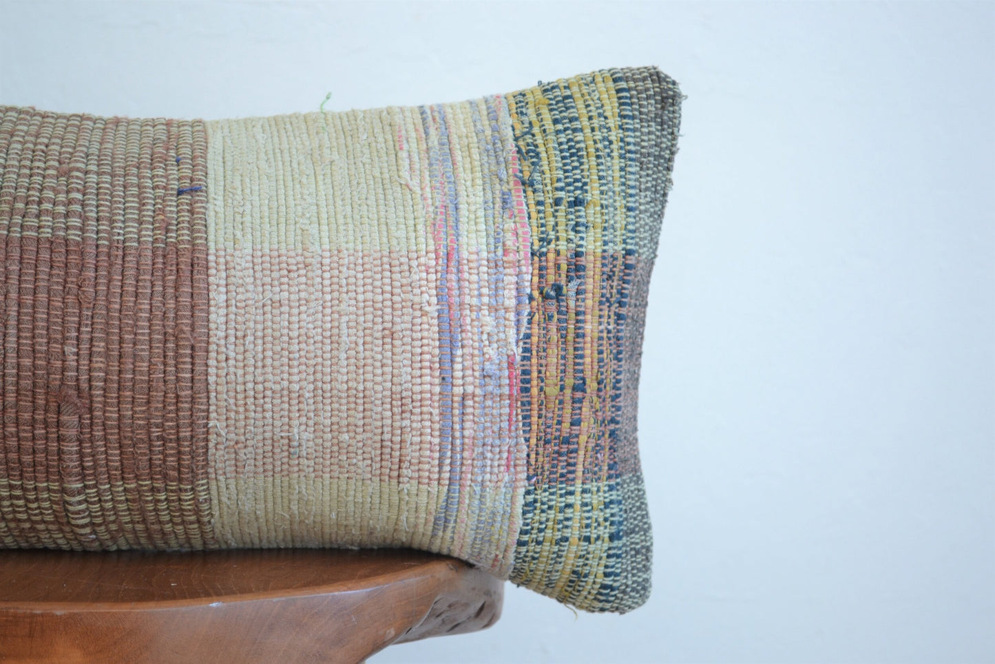 Almohada lumbar Kilim - Descolorida
