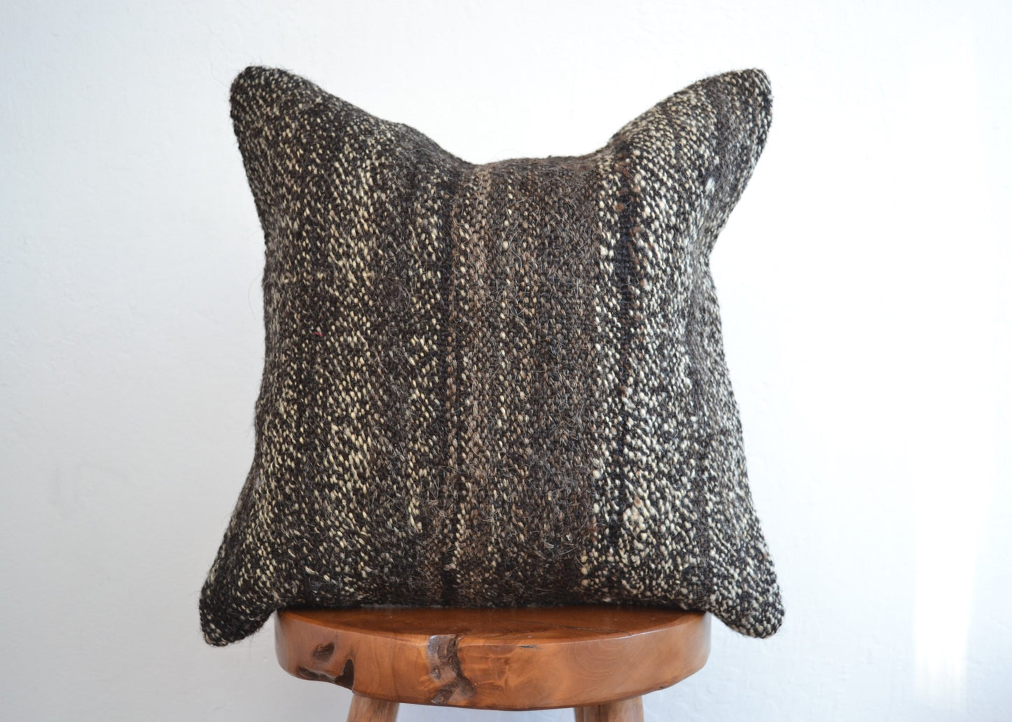 Coussin Kilim - Noir
