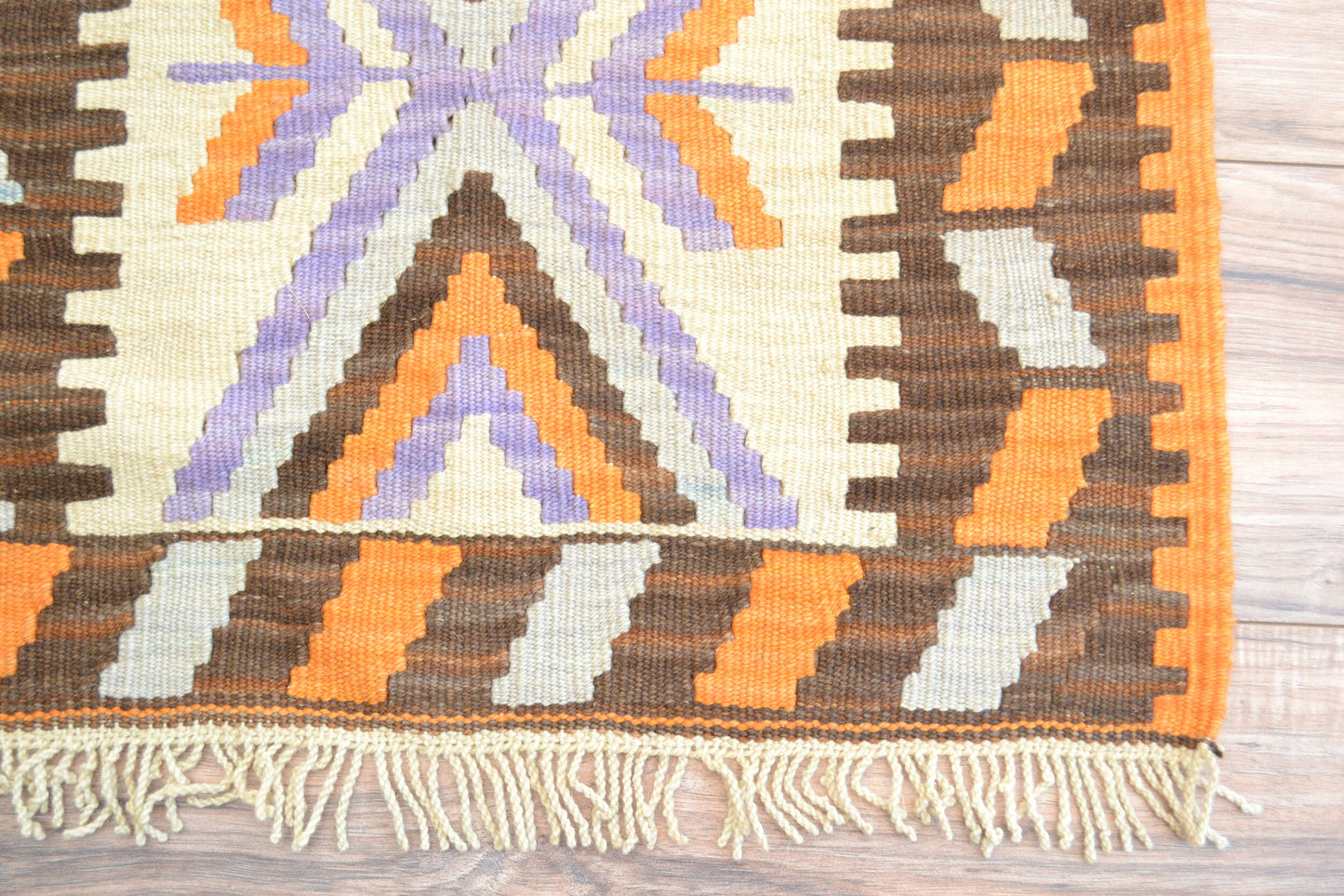 Tapis Kilim (tapis Kilim turc anatolien tissé à la main)