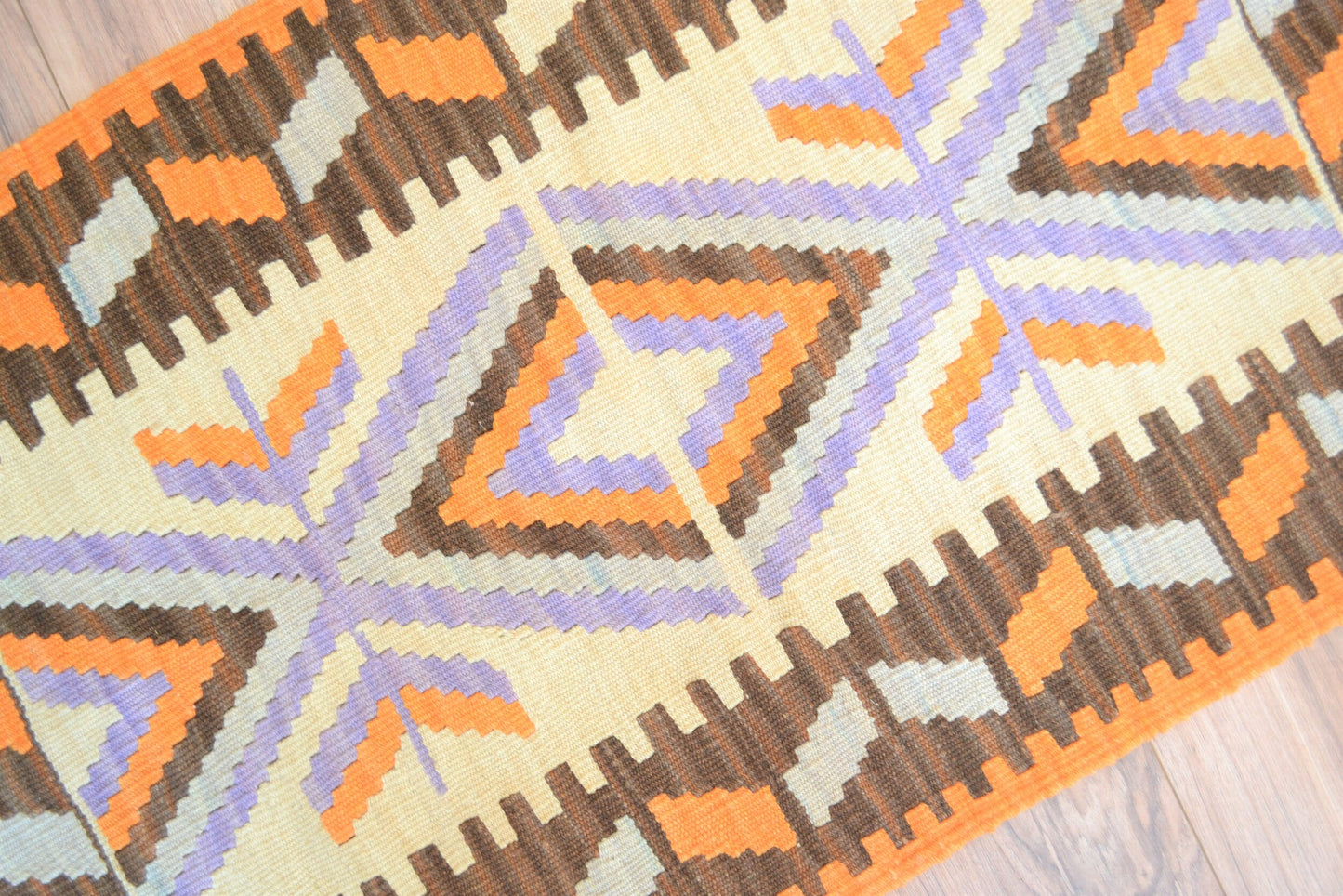 Tapis Kilim (tapis Kilim turc anatolien tissé à la main)