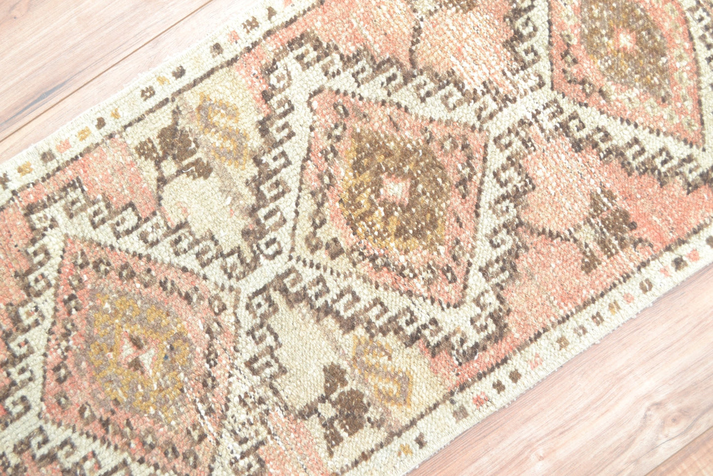 Mini alfombra turca Oushak (color apagado)