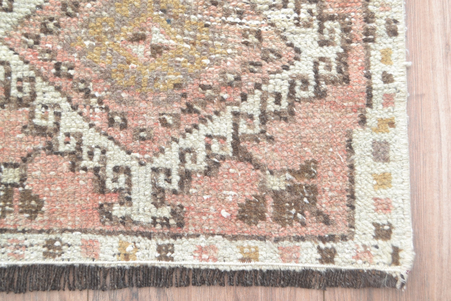 Mini alfombra turca Oushak (color apagado)