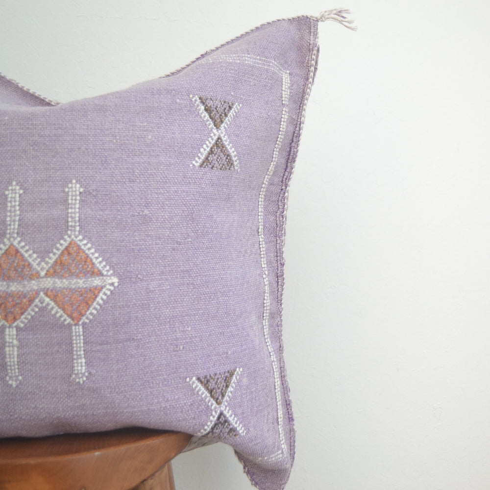 
                      
                        Sabra Silk Pillow - Pastel Purple
                      
                    