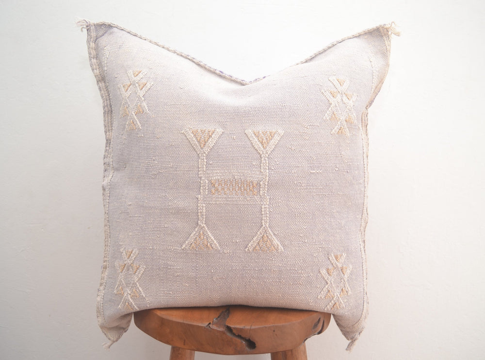 Sabra Silk Pillow - Blurred