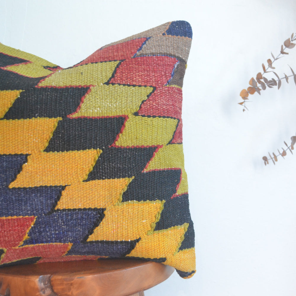 
                      
                        Kilim Pillow - Rainbow
                      
                    