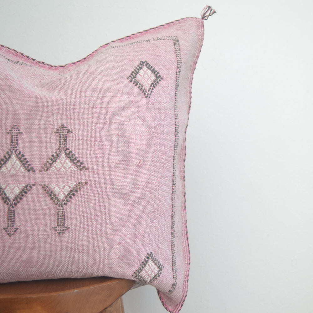 
                      
                        Sabra Silk Pillow - Pastel Pink
                      
                    