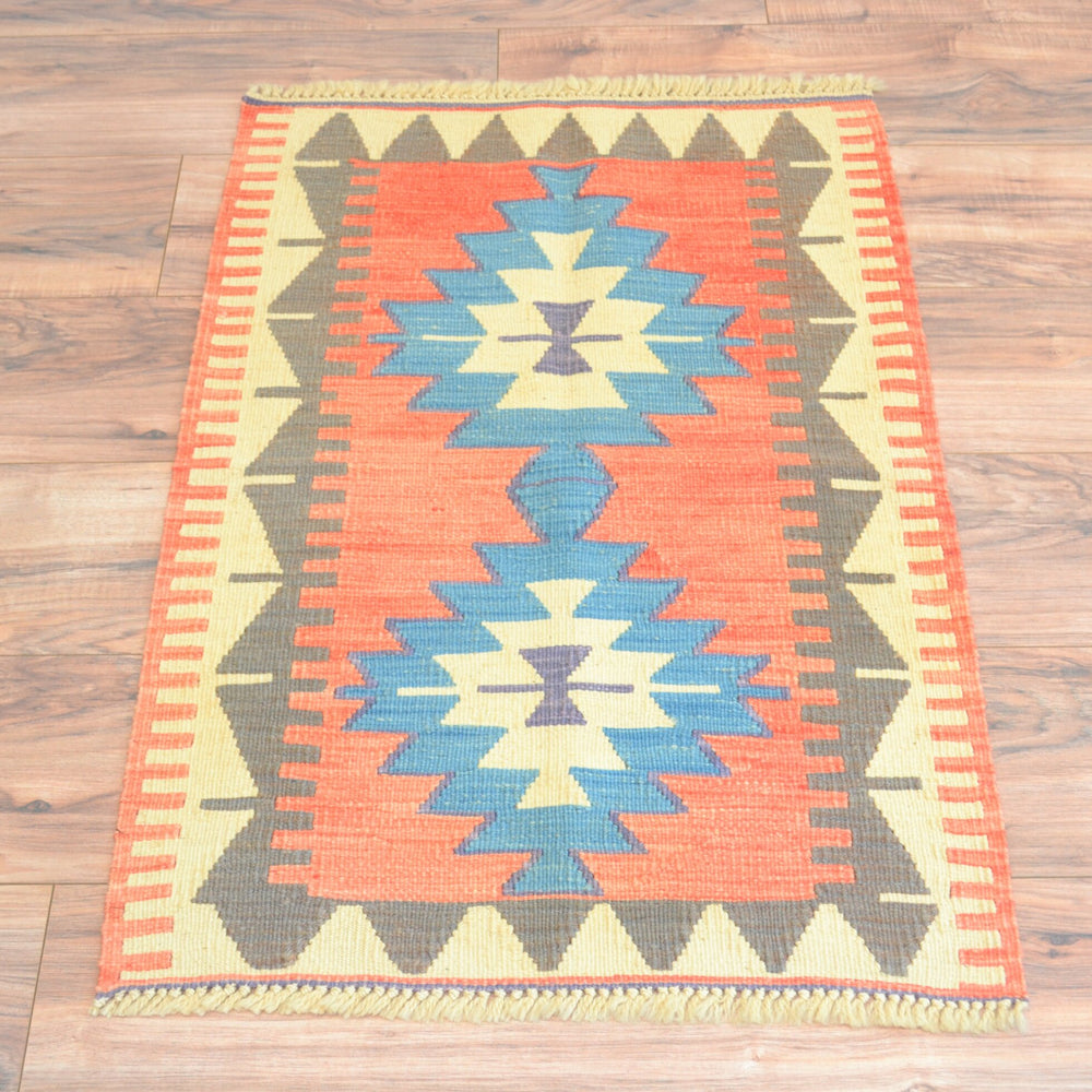 
                      
                        Kilim Rug (Turkish Anatolian Hand Woven Kilim Rug)
                      
                    