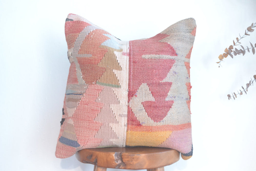 Kilim Pillow - Brick