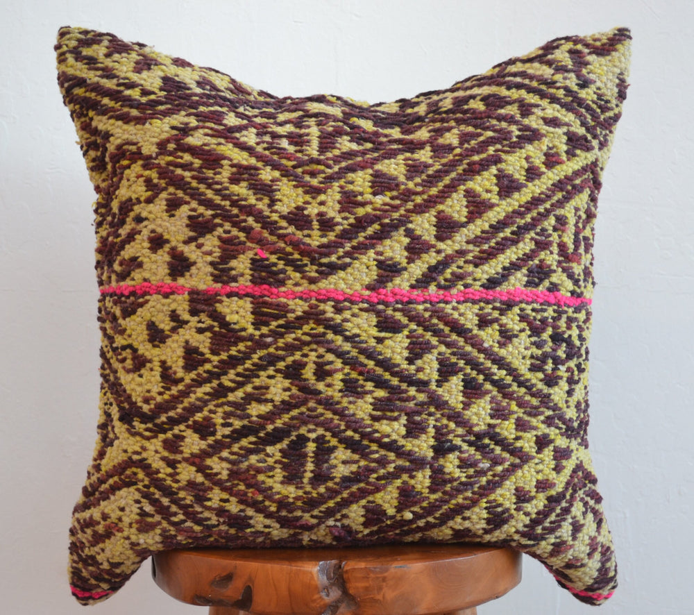 Frazada Pillow - Yellowish