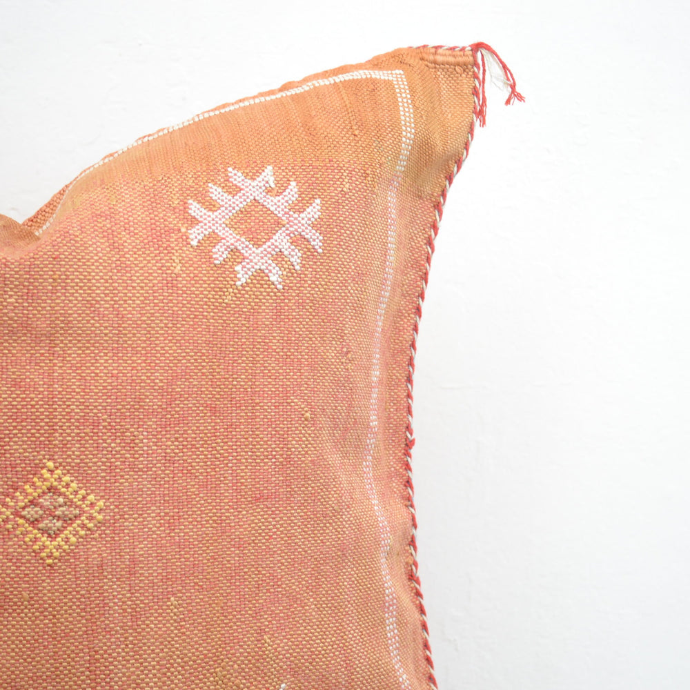 
                      
                        Sabra Silk Pillow - Ochre
                      
                    