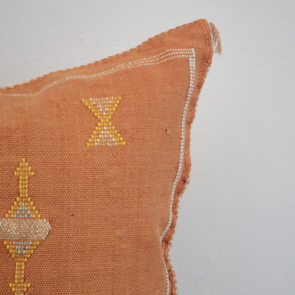 
                      
                        Sabra Silk Pillow - Terra Cotta
                      
                    