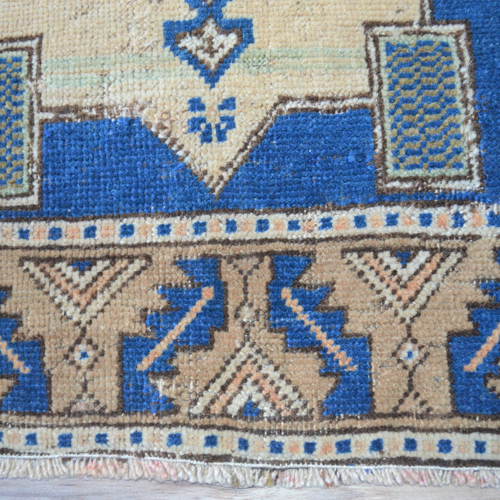 
                      
                        Mini Turkish Oushak Rug (Blue)
                      
                    