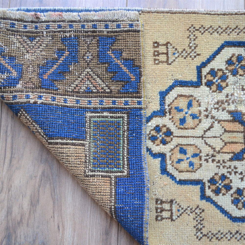 
                      
                        Mini Turkish Oushak Rug (Blue)
                      
                    