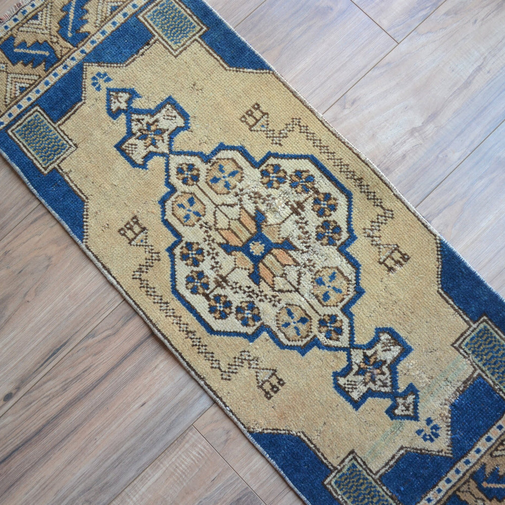 
                      
                        Mini Turkish Oushak Rug (Blue)
                      
                    