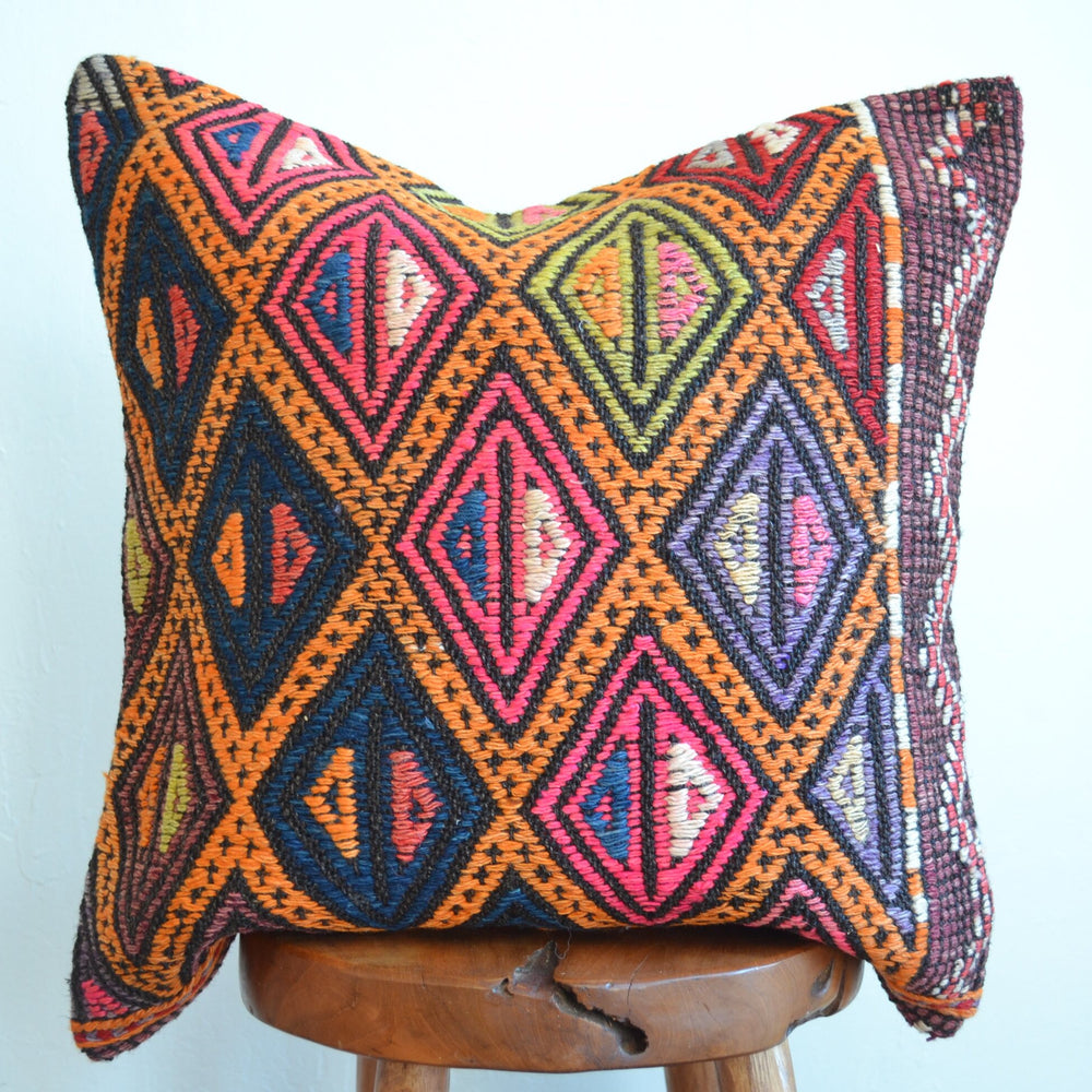 Kilim Pillow - Colorful-SQ6351782