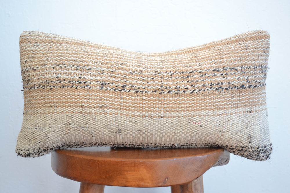 Kilim Pillow Lumbar - Neutral