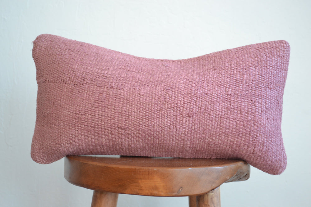 Kilim Pillow Lumbar - Blush