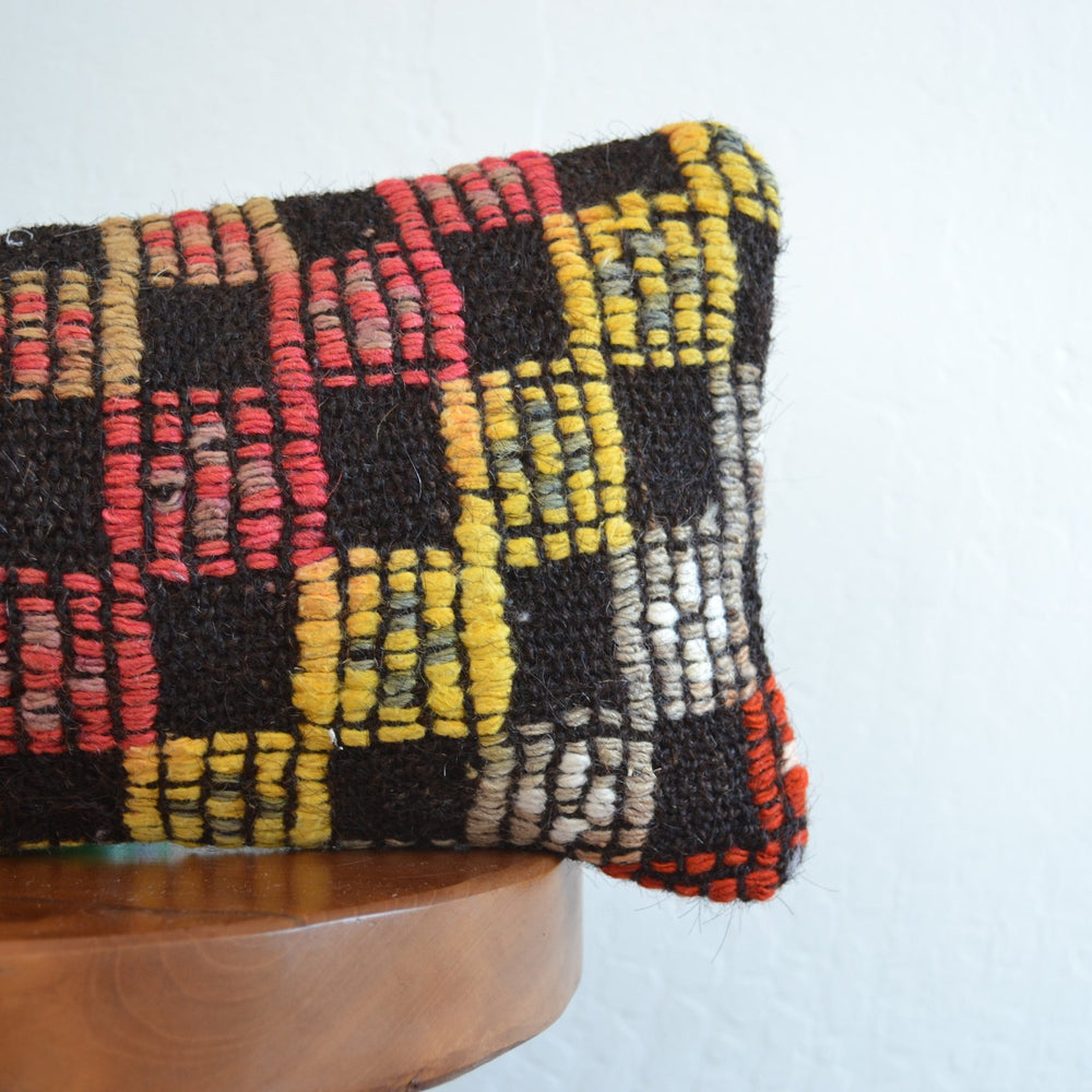 
                      
                        Kilim Pillow Lumbar - Checkers
                      
                    