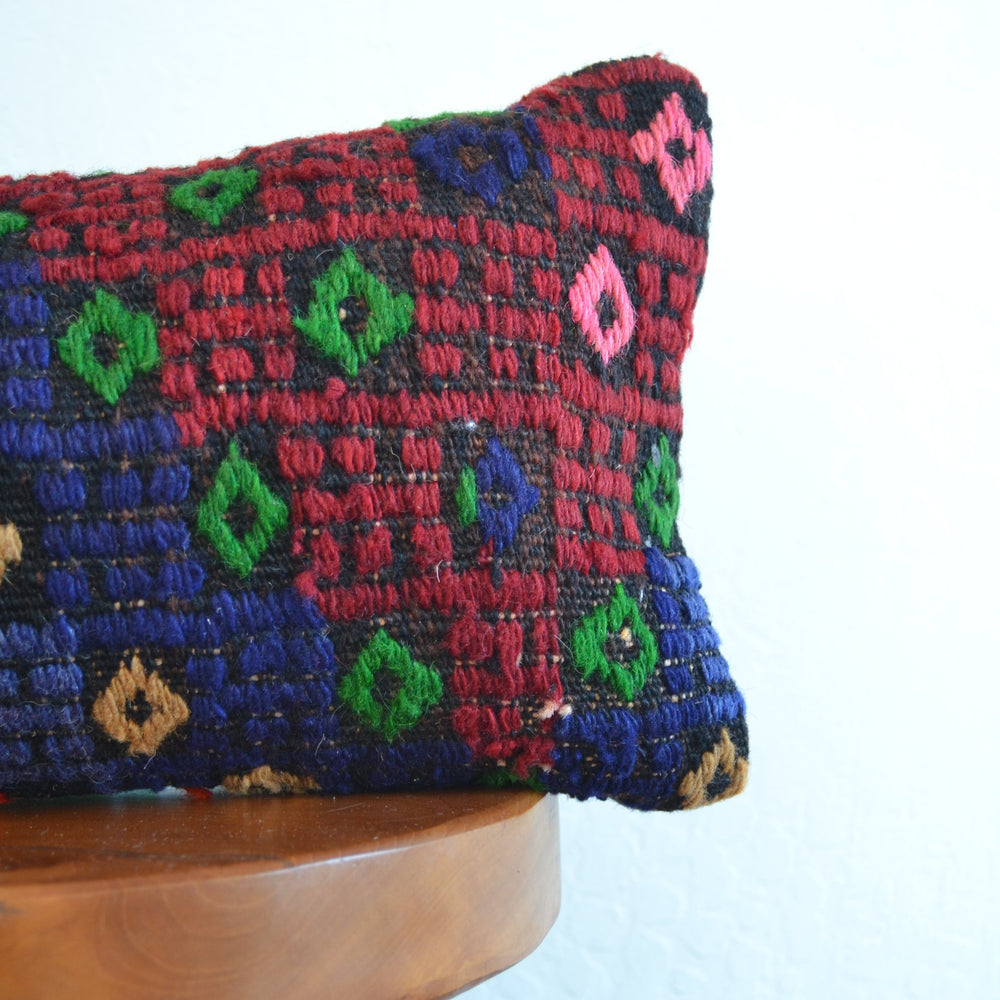 
                      
                        Kilim Pillow Lumbar - Diamonds
                      
                    