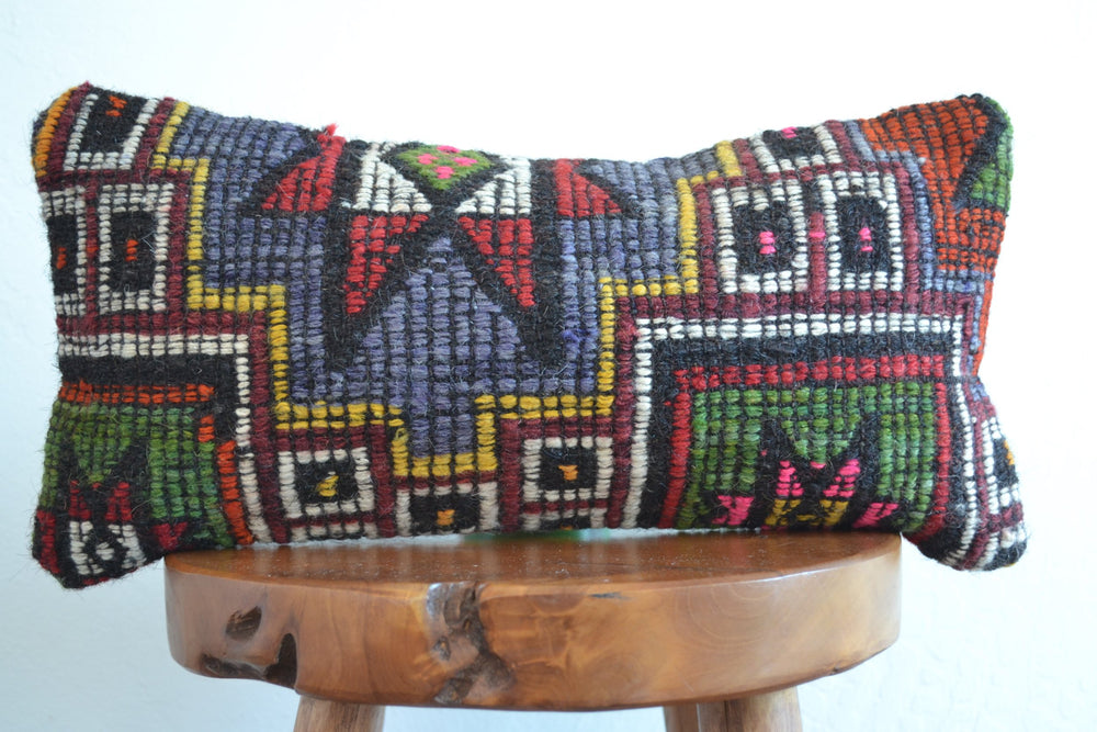 Kilim Pillow Lumbar - Star