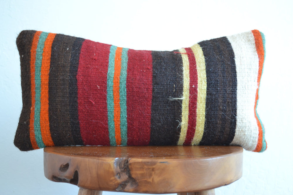 Kilim Pillow Lumbar - Red