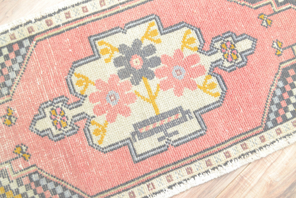 Mini Turkish Oushak Rug (Floral)