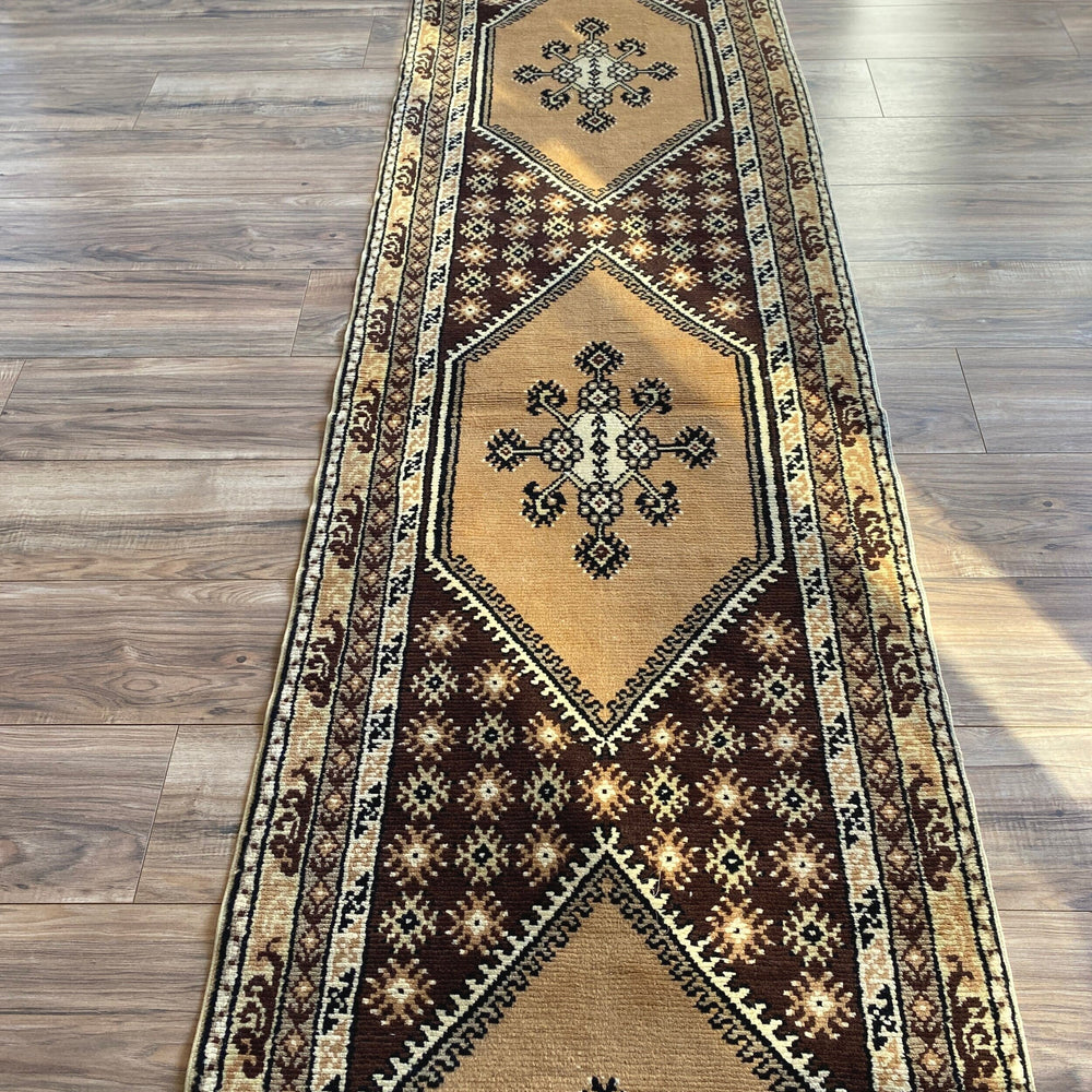 
                      
                        Moroccan Rug "Ochre" 2'4"x 10'4"
                      
                    