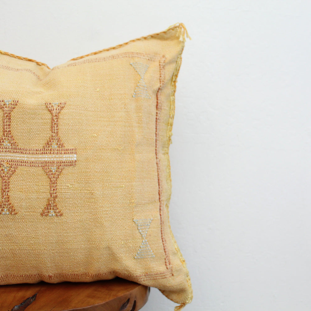 
                      
                        Sabra Silk Pillow - Canary Yellow
                      
                    