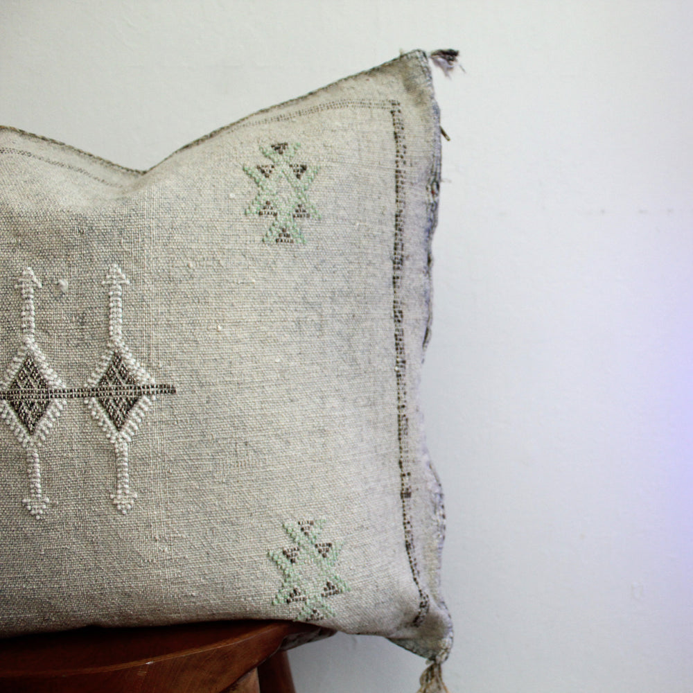 
                      
                        Sabra Silk Pillow - Texture
                      
                    